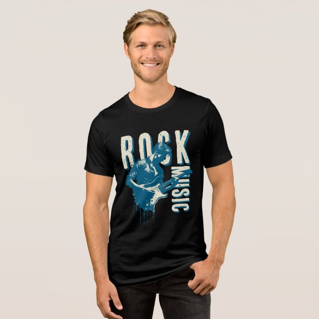Camiseta Triblenda Rock Man (Anverso Completo)