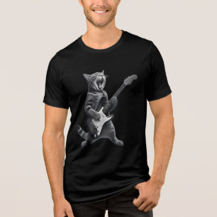 Camiseta Triblenda rocker metal cat