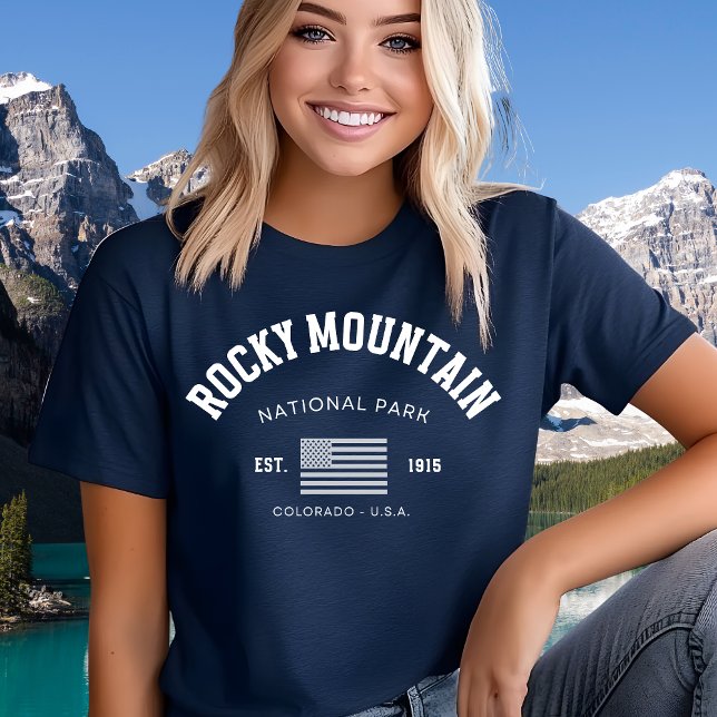 Camiseta Triblenda Rocky Mountain National Park Gift – Scenic (Subido por el creador)