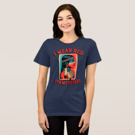 CAMISETA TRIBLENDA ROJO