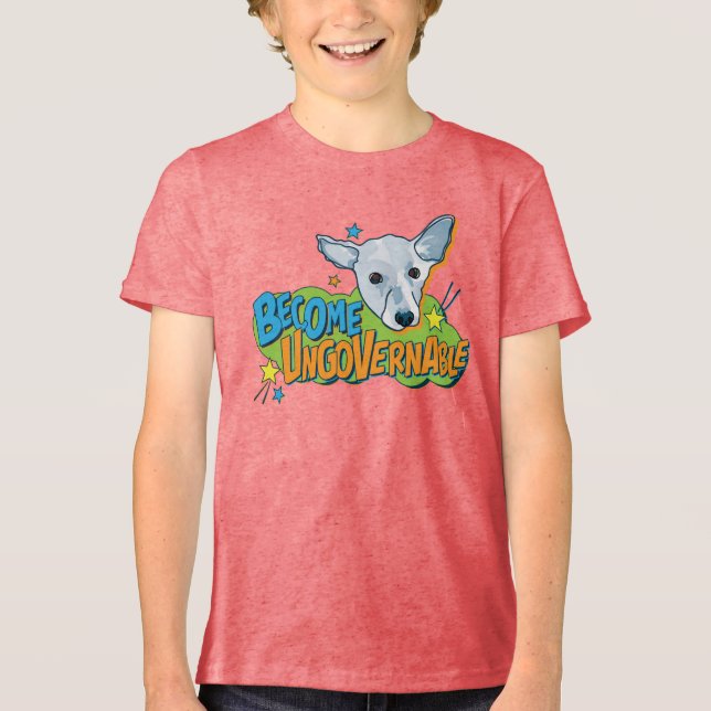 Camiseta Triblenda Rojo de camiseta de Scrim Kid (Anverso)