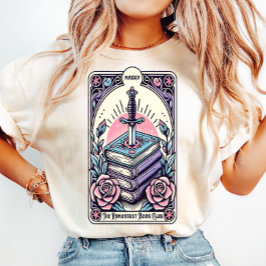 Camiseta Triblenda Romantasy Book Club Pastel Tarot Card Mujeres