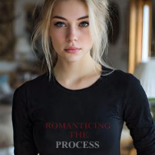 Camiseta Triblenda Romantizando el Proceso Estética de Crecimiento Pe