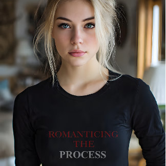 Camiseta Triblenda Romantizando el Proceso Estética de Crecimiento Pe
