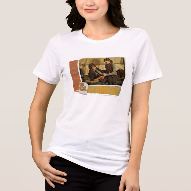 Camiseta Triblenda Ron y Hermione 1 (Anverso)