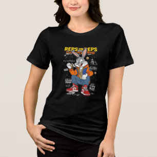Camiseta Triblenda Ropa de calle de baloncesto de conejo espacial