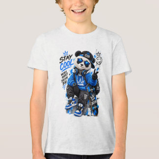 Camiseta Triblenda Ropa de calle de Panda Cool