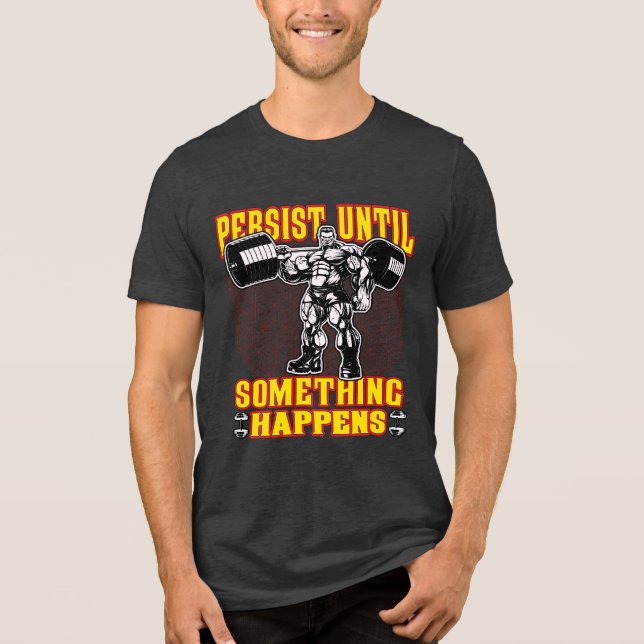 Camiseta Triblenda ropa de entrenamiento | entrenamiento de cuerpo co (Anverso)