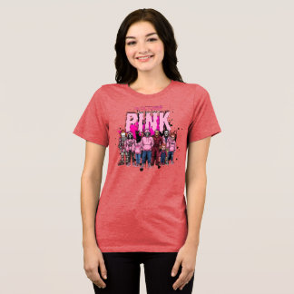 CAMISETA TRIBLENDA ROSA
