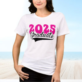 Camiseta Triblenda Rosa caliente de grado 2025