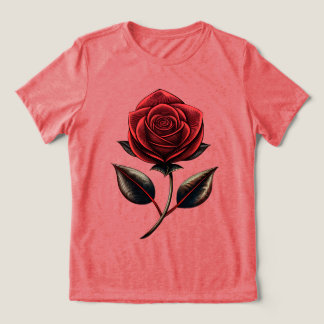 Camiseta Triblenda rosa rojo
