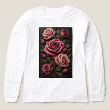 Rosas eternas en micro mosaico 3D – Floral de lujo