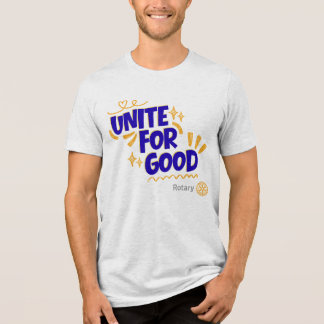 Camiseta Triblenda Rotary Únete Para Hacer El Bien