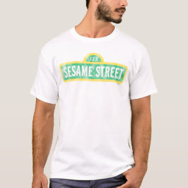 Camiseta Triblenda Rótulo de Plaza Sésamo
