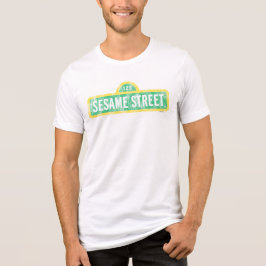 Camiseta Triblenda Rótulo de Plaza Sésamo