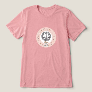 Camiseta Triblenda Rótulo Zodiac Libra