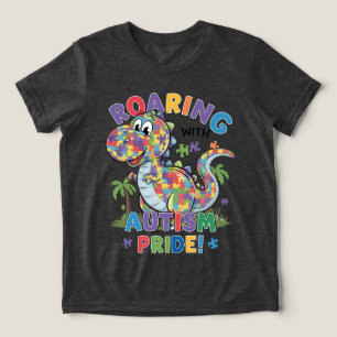Camiseta Triblenda ¡Rugiendo con Orgullo del Autismo!