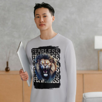 Camiseta Triblenda Ruido intrépido - León audaz