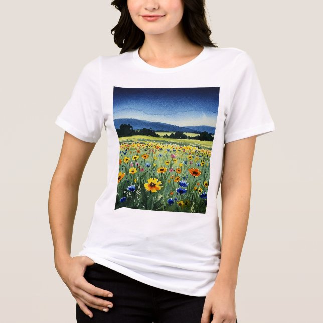 Camiseta Triblenda Rural landscape (Anverso)