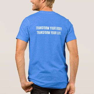 Camiseta Triblenda Russ Yeager Coaching Signature Logo Tri-Blend Shir