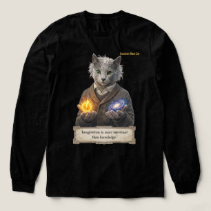 Camiseta Triblenda Russian Blue Einstein Cat - Imagination