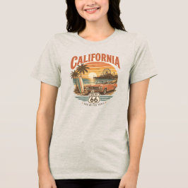 Camiseta Triblenda Ruta 66 Vintage de California
