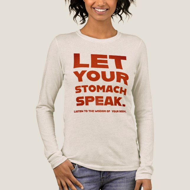 Camiseta Triblenda Sabiduría del cuerpo (Anverso)