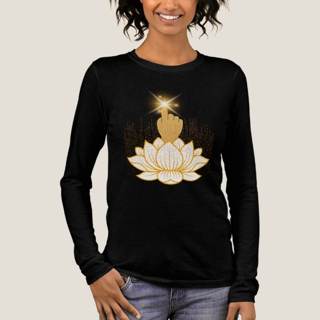 Camiseta Triblenda Sacred Hand Lotus (Anverso)