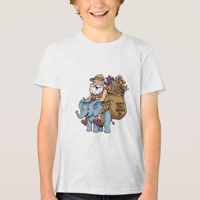 Camiseta Triblenda Safari Santa (Anverso)