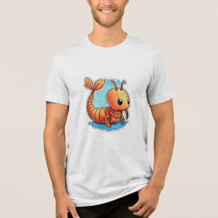 Camiseta Triblenda Sailor Jerry Shrimp Flash Tattoo Tee