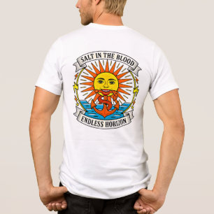 Camiseta Triblenda Sal en la Sangre Sol y Ancla Aventura Náutica