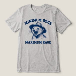 Camiseta Triblenda Salario Mínimo Posum de Furia Máxima