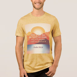 Camiseta Triblenda Salmo 118:24 Este Es El Día 