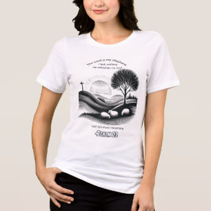 Camiseta Triblenda Salmo 23 Arte de Pastor Fiel