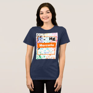 Camiseta Triblenda Salpicadura de metal líquido