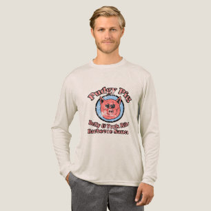 Camiseta Triblenda Salsa BBQ para Costillas de Cerdo y Panceta Pudgy