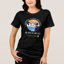 Camiseta Triblenda Saltando a través de la vida
