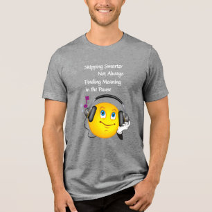 Camiseta Triblenda "Saltar más inteligente, no siempre: palabras insp