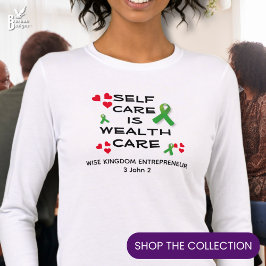 Camiseta Triblenda SALUD Mental AUTOMÁTICA CUIDADO DE LA RIQUEZA Cris