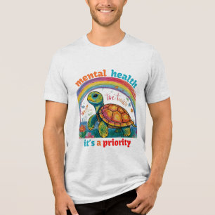 CAMISETA TRIBLENDA SALUD MENTAL, ES UNA PRIORIDAD