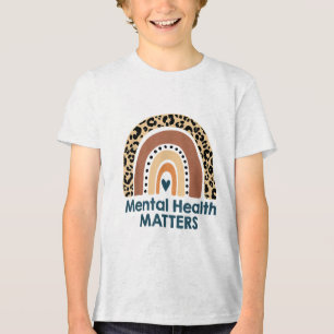 Camiseta Triblenda Salud Mental S Boho Arcoiris Awarte De Salud Menta