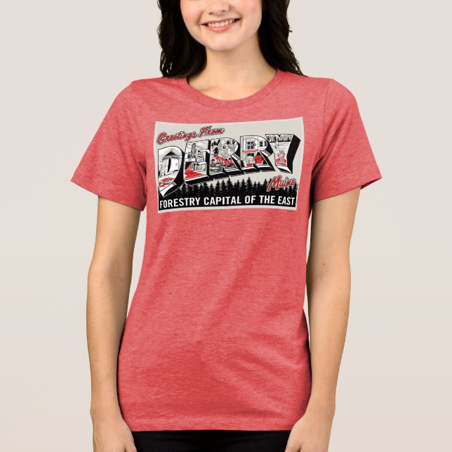 Camiseta Triblenda Saludo De Derry Maine (Anverso)