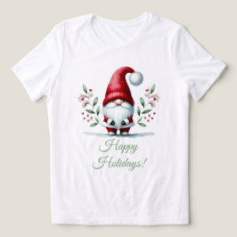 Camiseta Triblenda Saludos festivos de Gnome