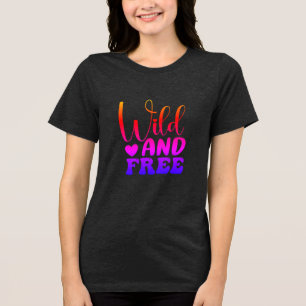 Camiseta Triblenda Salvaje y libre