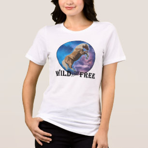 Camiseta Triblenda Salvaje y libre - Mustang