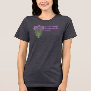 Camiseta Triblenda Salvar la Población de Mariposas Monarca