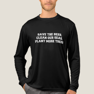 Camiseta Triblenda Salven las abejas, limpien nuestros mares, planten