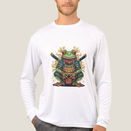 Camiseta Triblenda Samurai frog warrior Tri-blend Long Sleeve Shirt