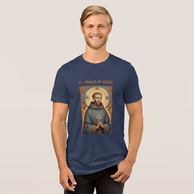 Camiseta Triblenda San Francisco de Asís (Anverso Completa)
