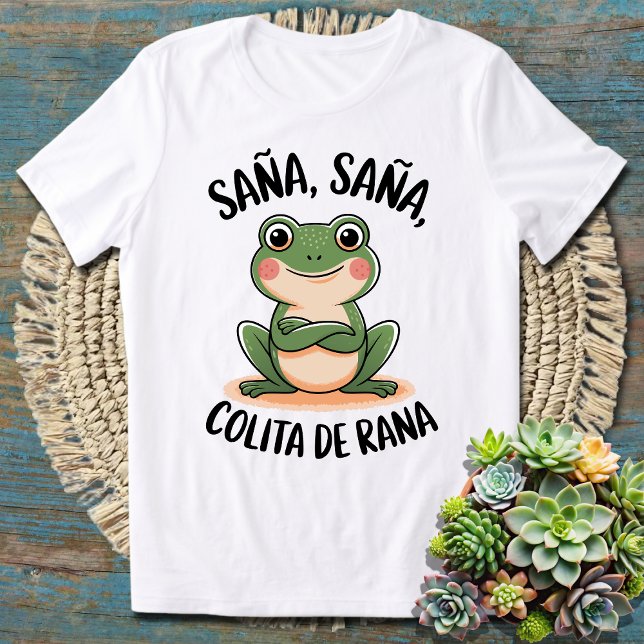 Camiseta Triblenda Sana Sana Colita de Rana Diciendo (Subido por el creador)